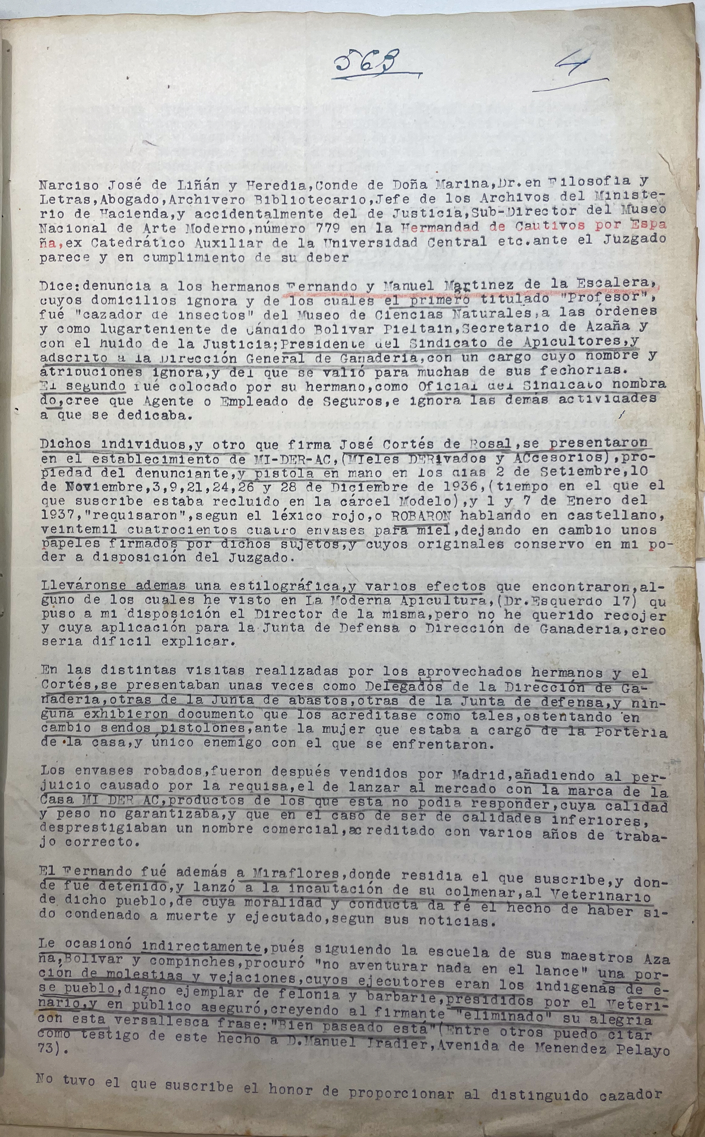 Archivo General Histórico de Defensa: Tribunal Militar Territorial 1, Sumario 113546, Legajo 6227.